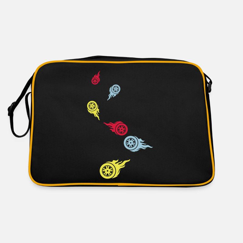 Tyre fire Retro Bag