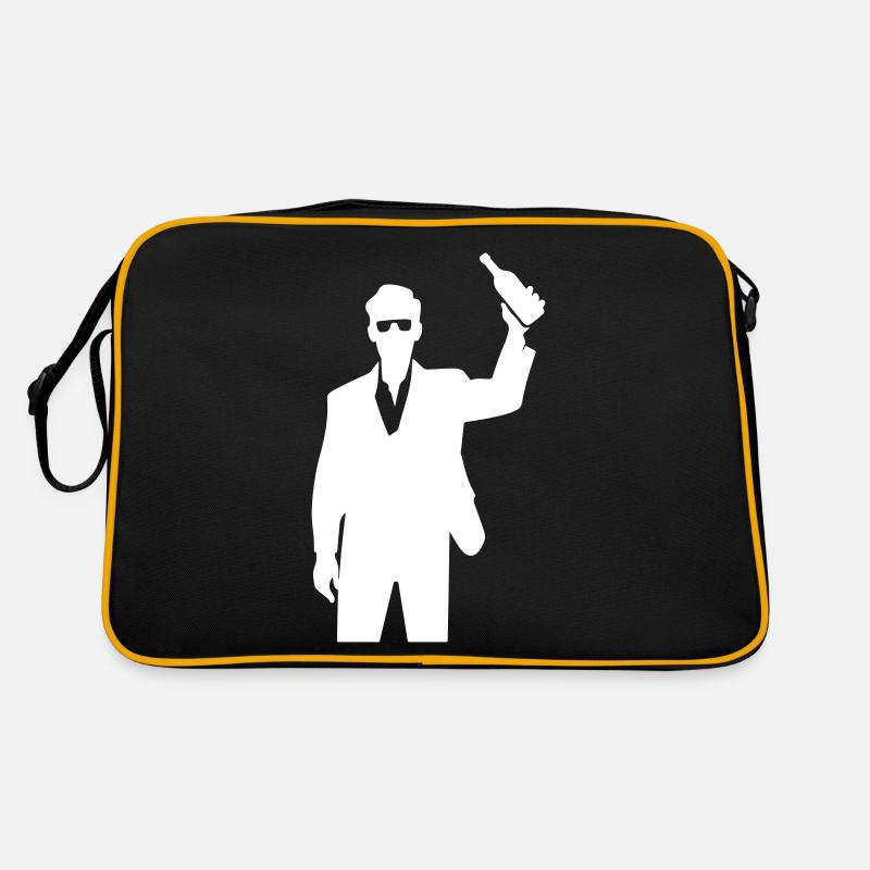 Ivre Party Booze Silhouette Sac Retro