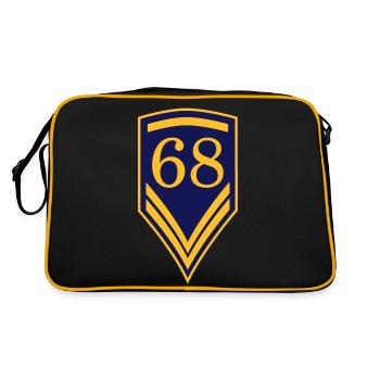 68 - Sac Retro - noir/or - Dos