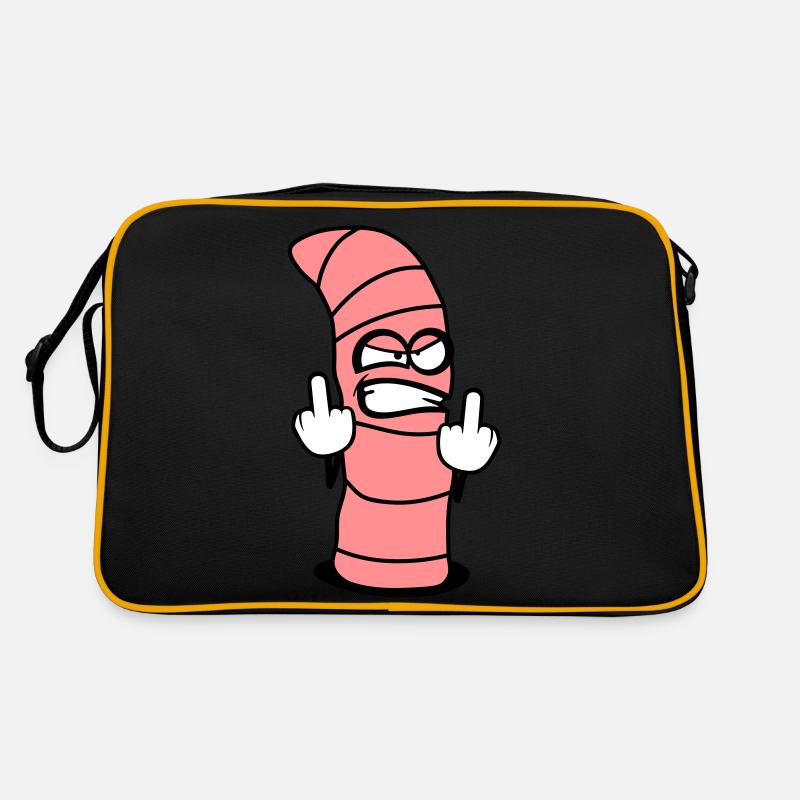 Conception de ver maléfique Sac Retro