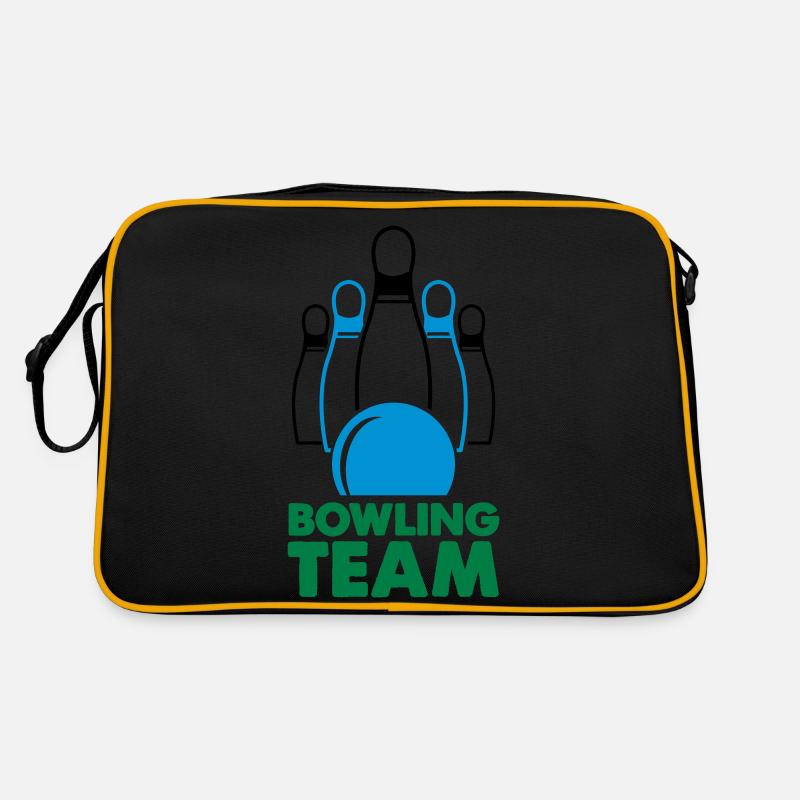 Bowling Team1 Retro Bag
