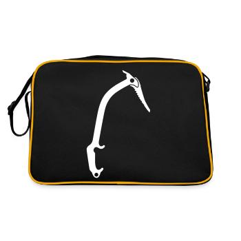 Matériel d’escalade piolet - Sac Retro - noir/or - Dos