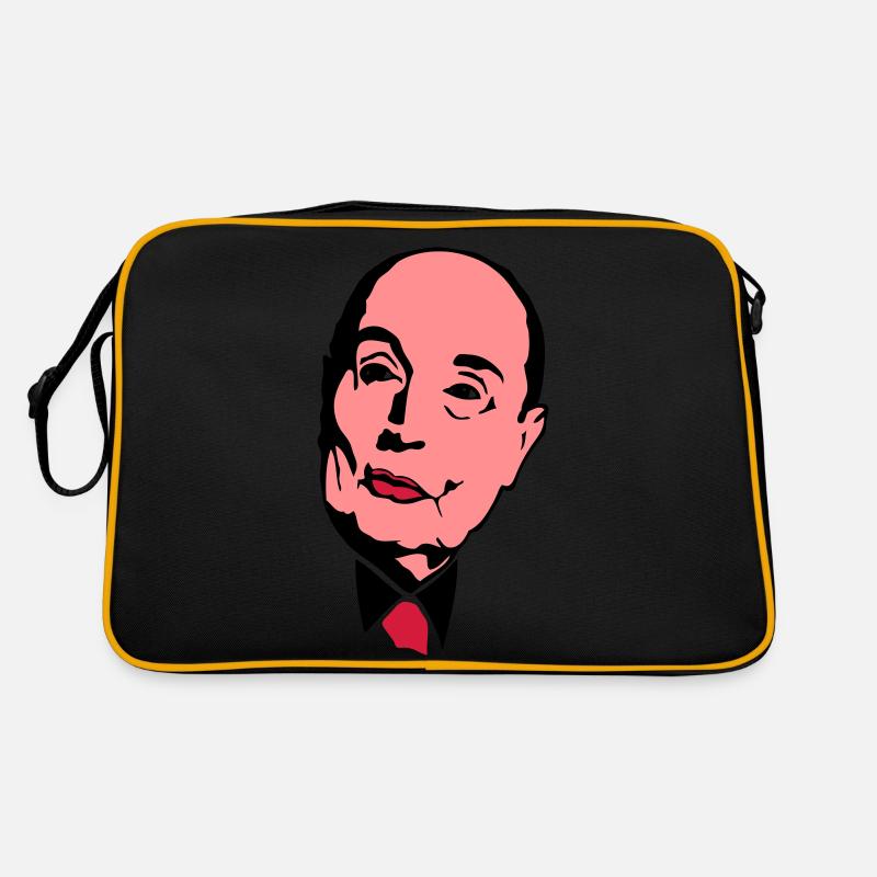 francois mitterrand president leader Sac Retro