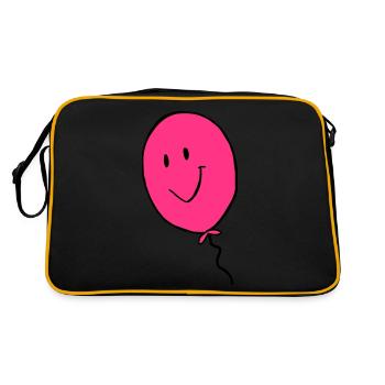 balloon - Retro Bag - black/gold - Back