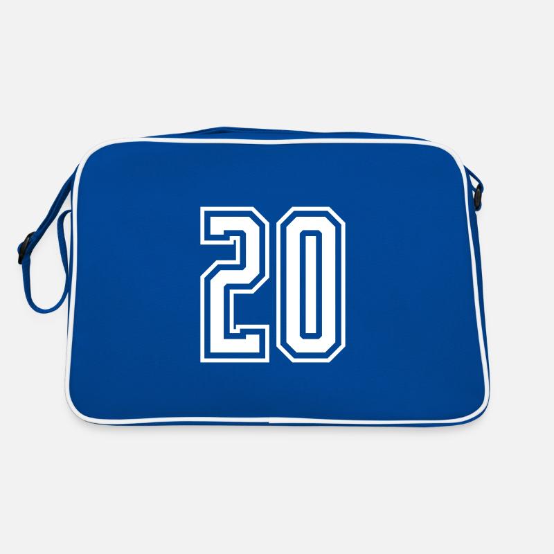 20 Numéro Sac Retro