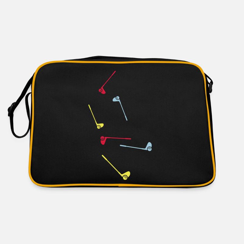 Golf symbol Retro Tasche