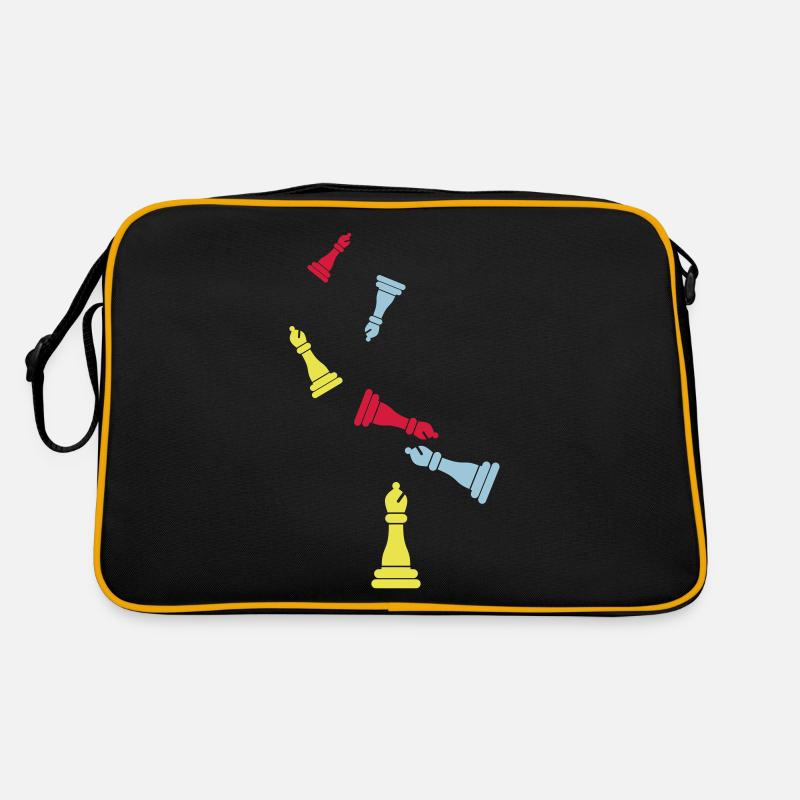Symbole de pièce d’échecs Sac Retro