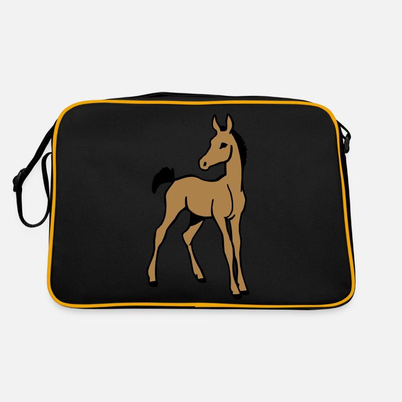 Fohlen Retro Tasche