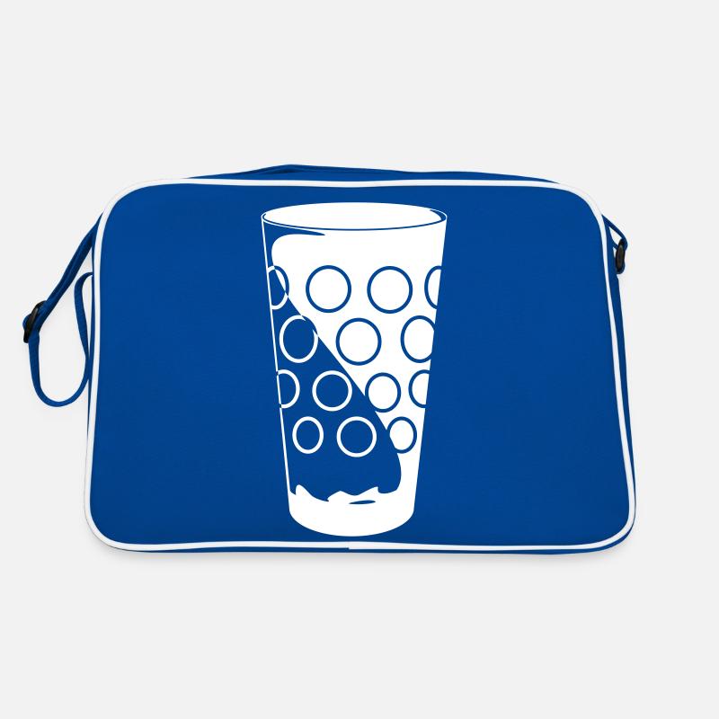 Dubbeglas Retro Tasche