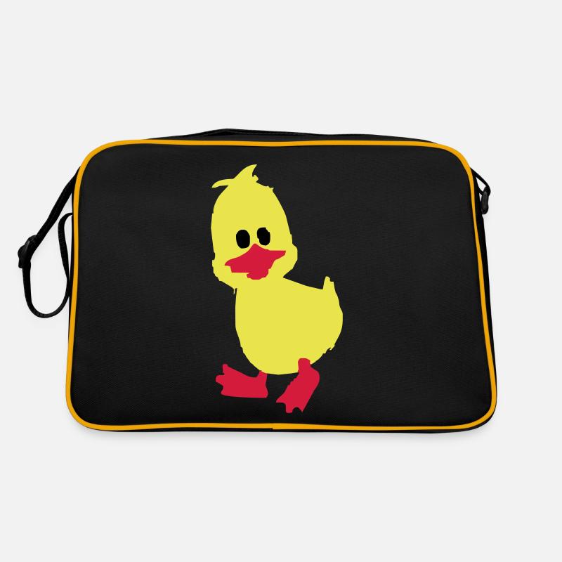 ente, entchen Retro Tasche