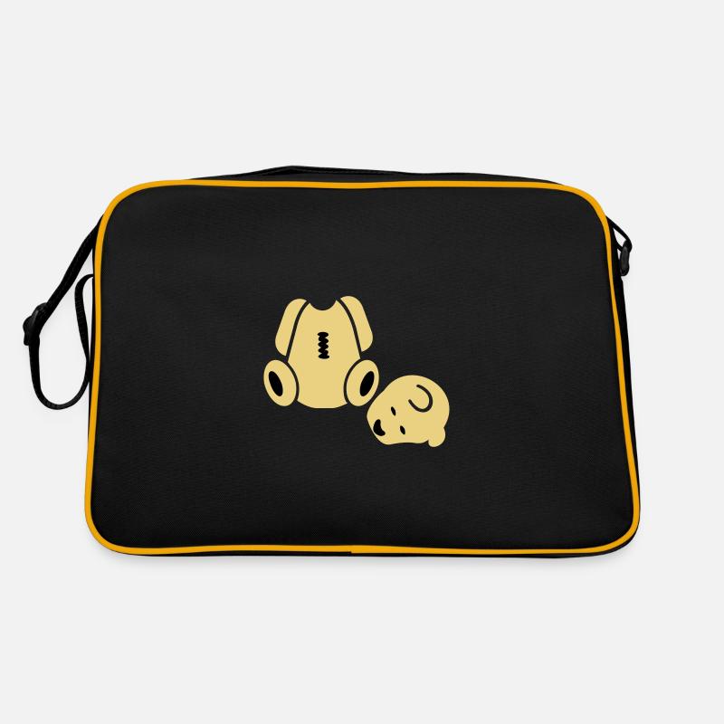 Geköpfter Teddnär / Headless Teddy Bear (2c) Retro Tasche