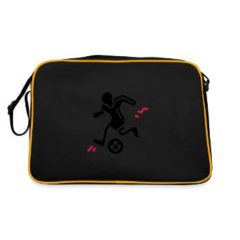 Soccer Player Soccer Player - Retro Bag - black/gold - Back
