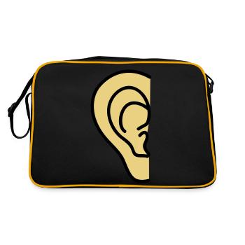 ear - Retro Bag - black/gold - Back