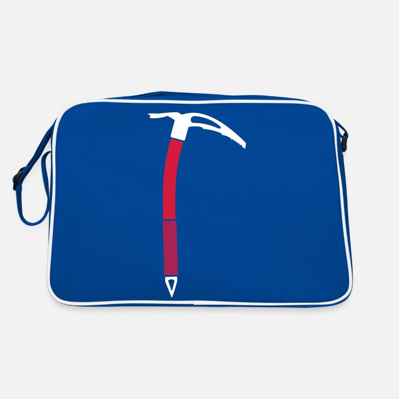 Piolet vectoriel tricolore Sac Retro