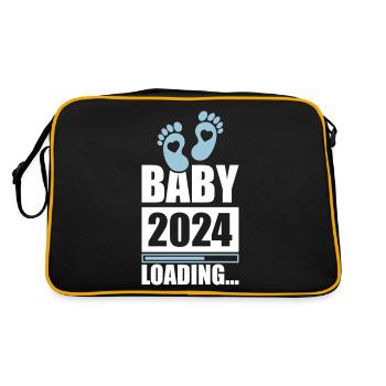 Bébé 2024 Chargement - Sac Retro - noir/or - Dos
