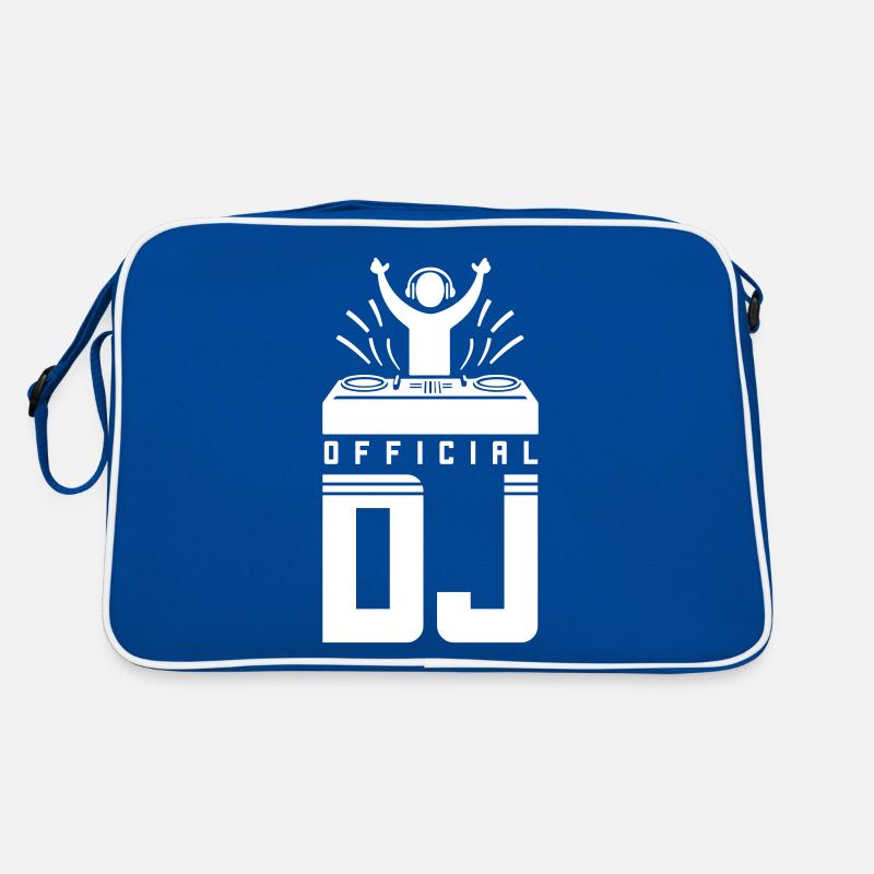DJ Spruch Turntables Retro Tasche