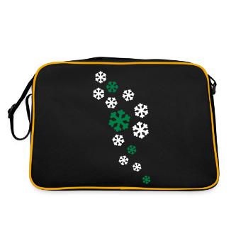 snow - Retro Bag - black/gold - Back