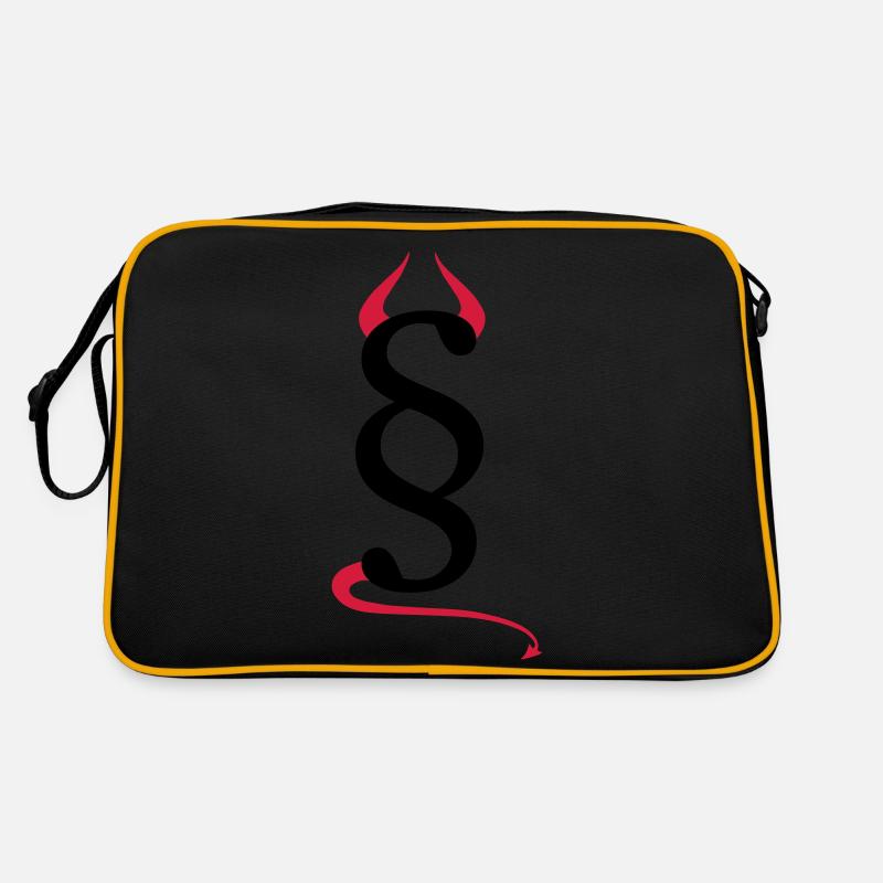 Devils Paragraph Retro Tasche