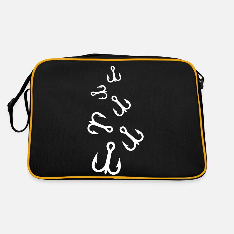 Perçage d’hameçon de pêche Sac Retro