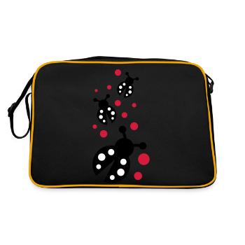 marienkaefer_f3 - Sac Retro - noir/or - Dos