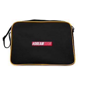 Dream Team - Retro Bag - black/gold - Back