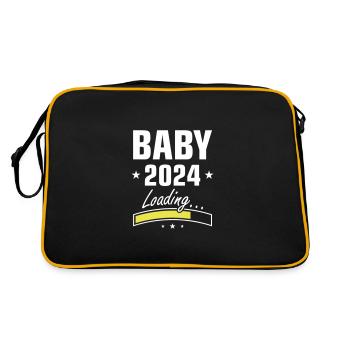 Baby 2024 Loading - Retro Bag - black/gold - Back