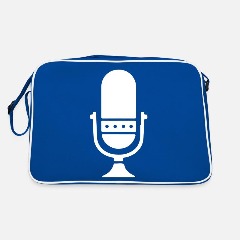 Microphone Podcast Sac Retro