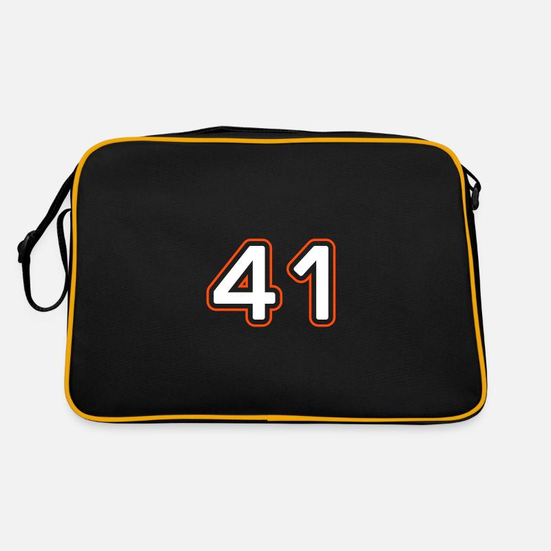 Symbole numérique 41 Sac Retro