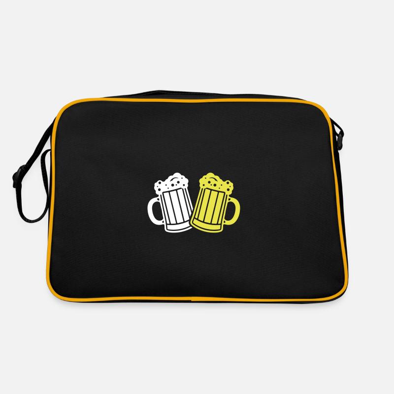 Chope de bière bière alcool bravo Sac Retro