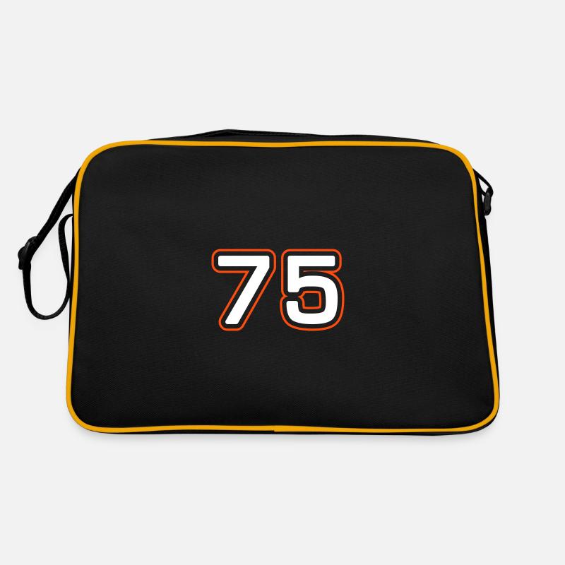 Symbole numérique 75 Sac Retro