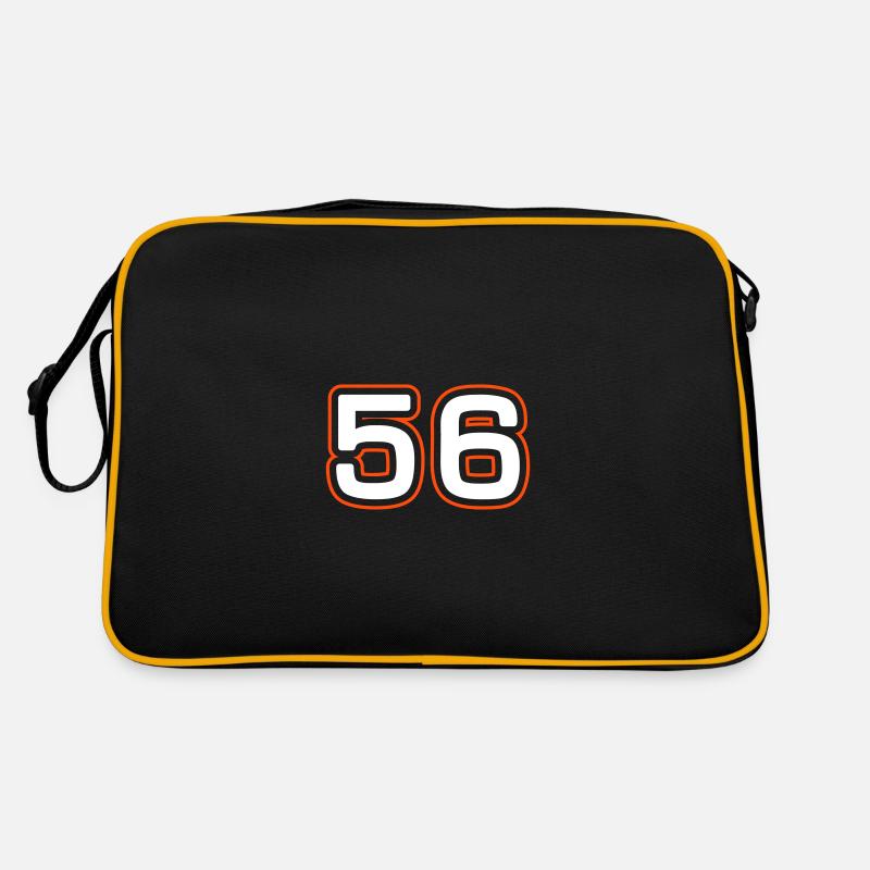 56 Number Symbol Retro Bag