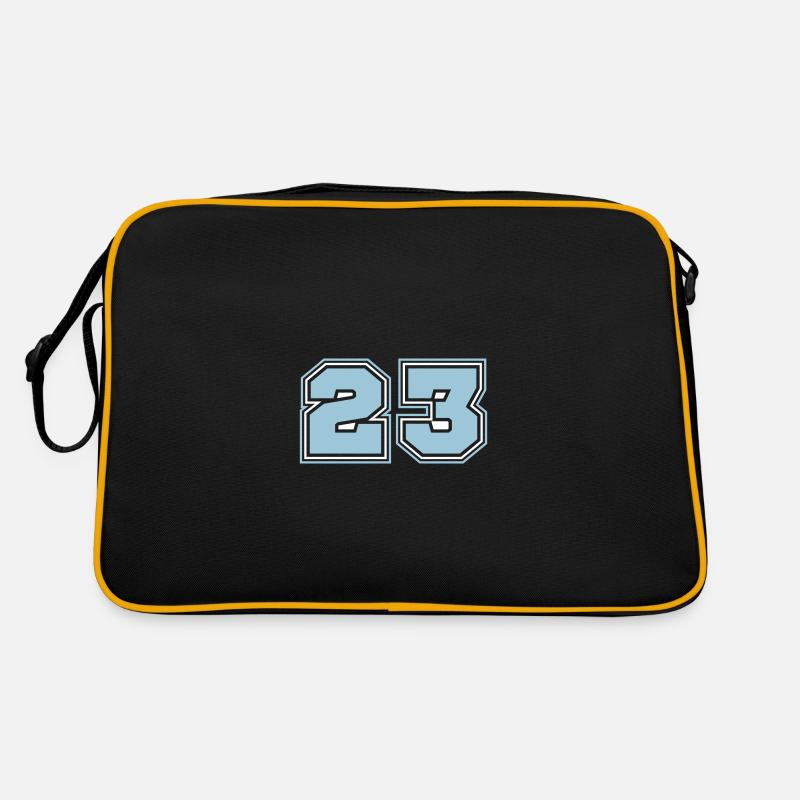 23 Numéro de numéro Sac Retro