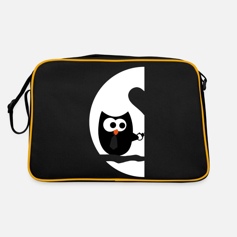 Owls right - Valentine'S Day Retro Bag