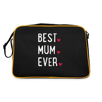 mother - Retro Bag - black/gold - Back