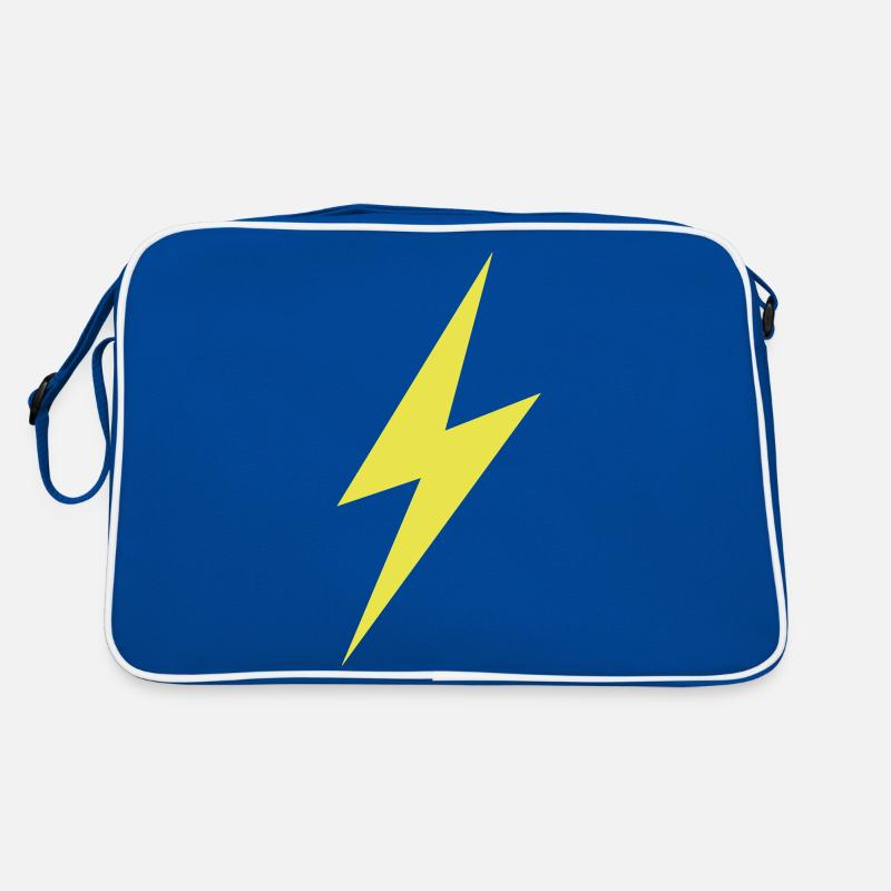 Fast Lightning Bolt Retro Bag