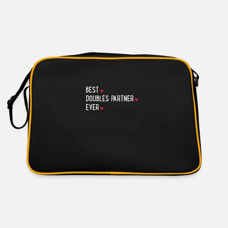 Tennis Doppel Retro Tasche