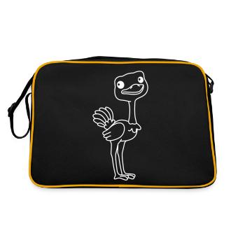 Strauss Comic Animal - Sac Retro - noir/or - Dos