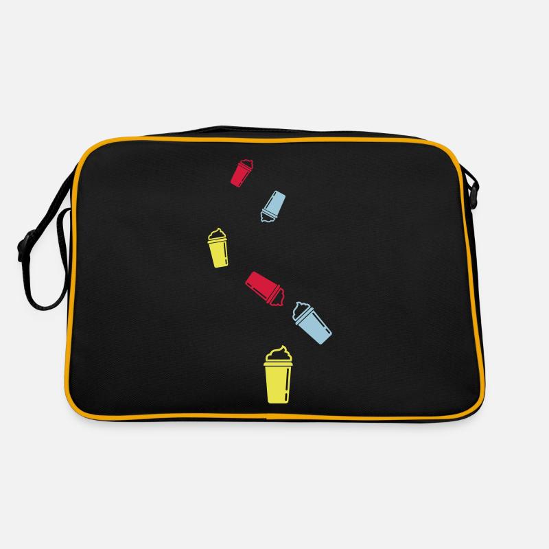 Coffee Icon Retro Bag