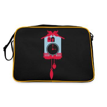 Cuckoo - Retro Bag - black/gold - Back