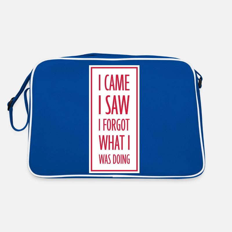 I came saw forget Retro Tasche