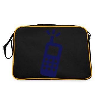 telephone - Sac Retro - noir/or - Dos