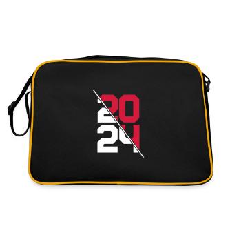 Année 2024 - Sac Retro - noir/or - Dos