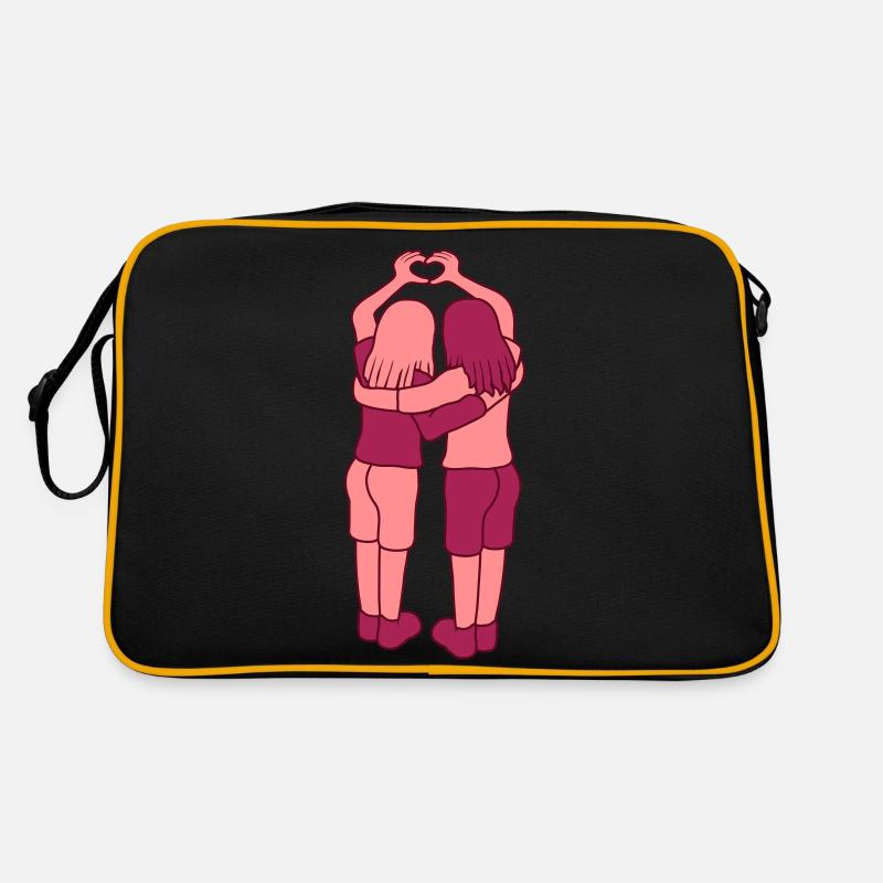 2 Copines Amour Sac Retro