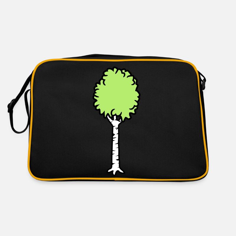 Birch Trees Cool Retro Bag