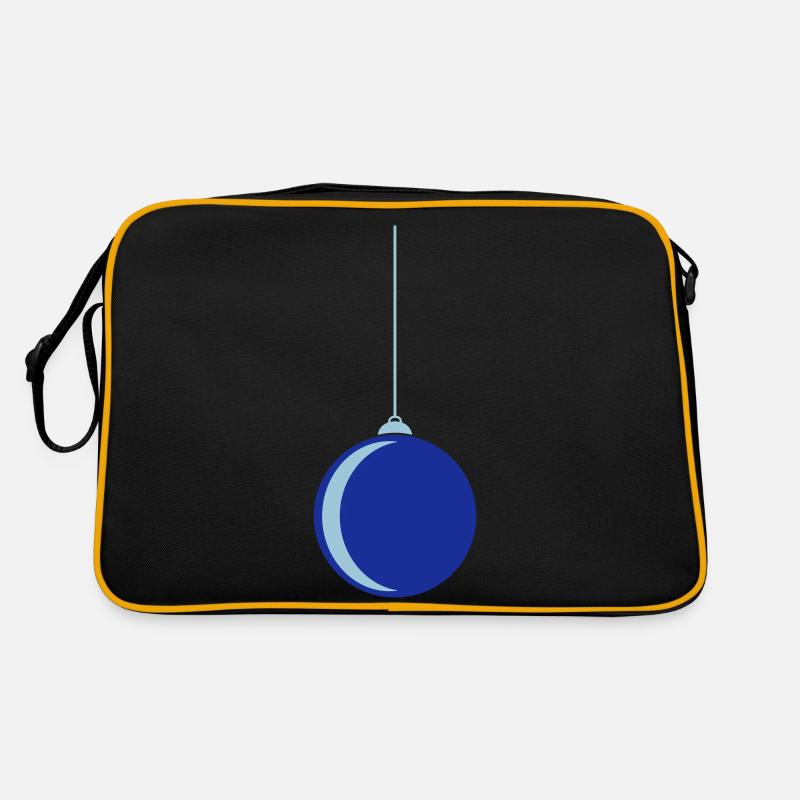 Weihnachtskugel 1 Retro Tasche