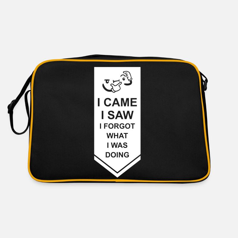 I came saw forget Retro Bag