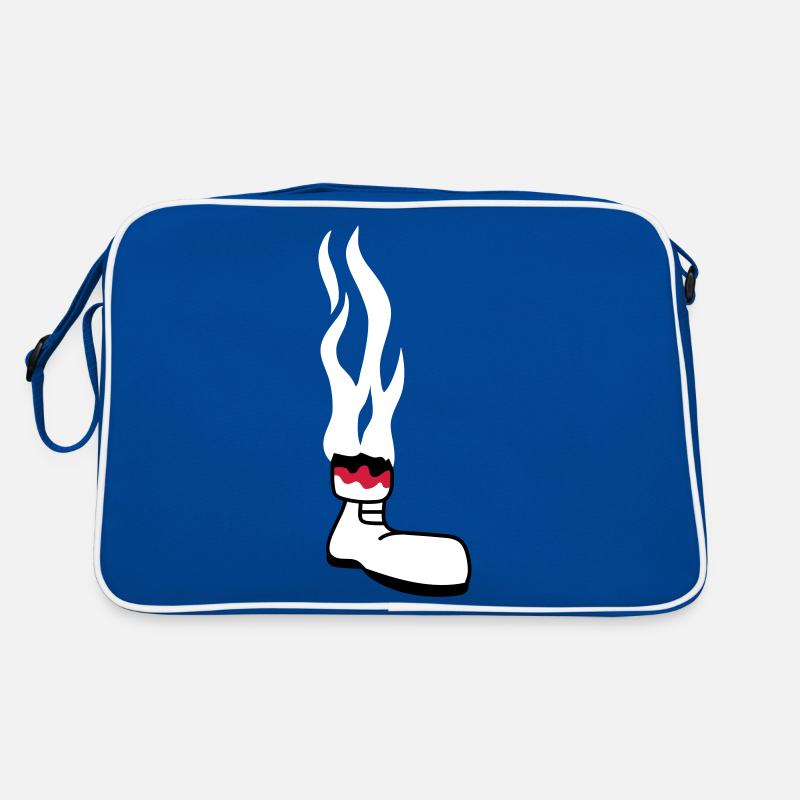 Burned Feet Retro Tasche
