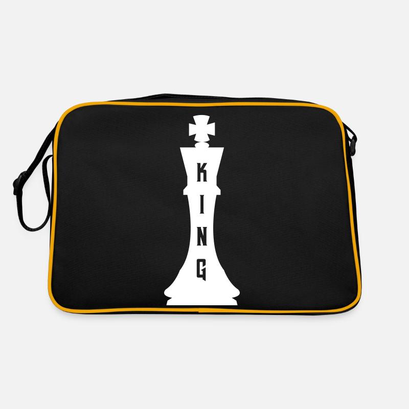 Pièce d’échecs roi Sac Retro