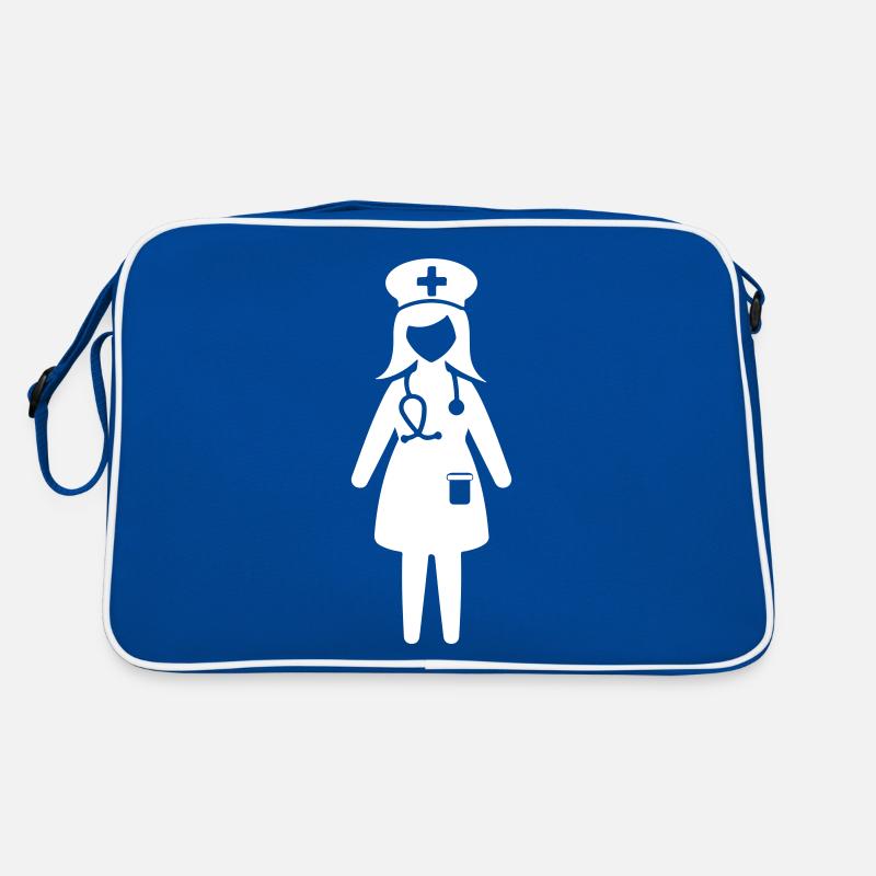 Krankenschwester Doktor Retro Tasche