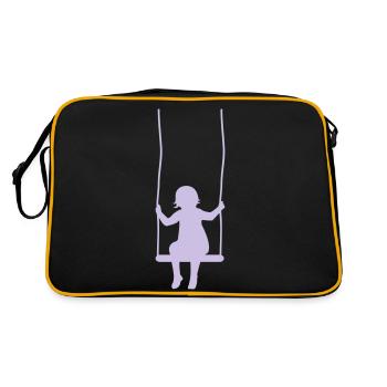 Swing Girl - Retro Bag - black/gold - Back